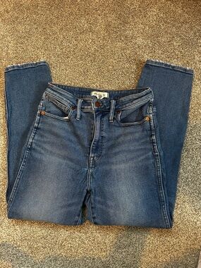 Madewell Curvy Stovepipe Denim Jeans - 28